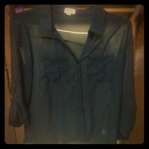 Sheer blouse